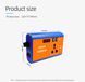Инвертор автомобильный 150W 12/220 преобразователь напряжения с двойным USB и цифровым дисплеем inv150W фото 2