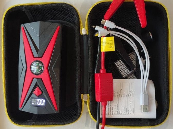 Пускозарядное автомобильное устройство, Jumpstarter Авто бустер.20000 мАч Оригинал Запуск автомобиля. 1507415250 фото