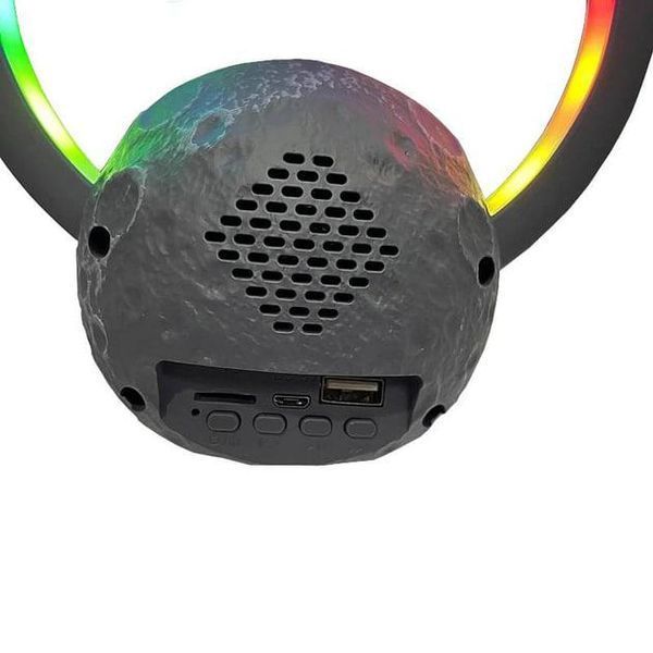 Беспроводная Bluetooth колонка "Астронавт на Луне" ночник с LED подсветкой настольный светильник Astronaut-RGB фото