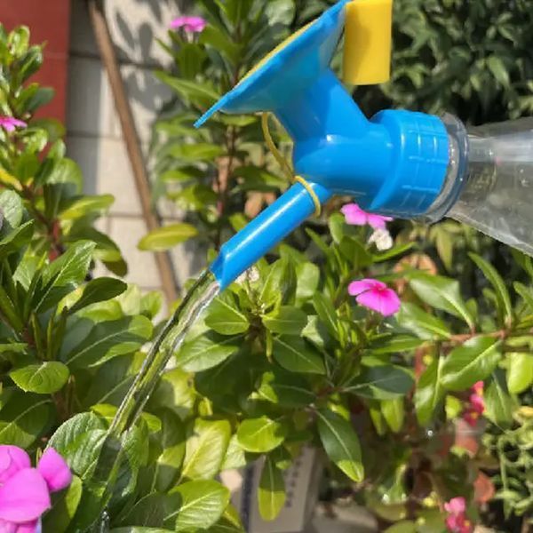 Лійка для поливання квітів насадка на пляшку, розбризкувач води для квітів, пластиковий zros-25 фото