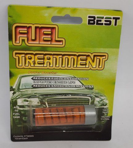 Топливная присадка Fuel Treatment для бензиновых и дизельных двигателей (8 таблеток) FT-8 фото