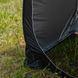 Туристическая палатка для душа и туалета 120х190см CAMPING кемпинговая палатка для переодевания автомат Черный LU-015DGR фото 4