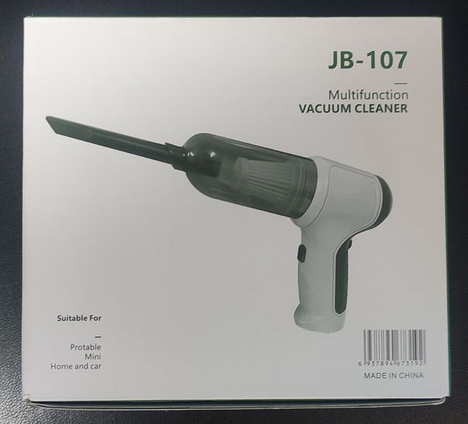 Ручной автомобольный пылесос, многофункциональный JB107 фото
