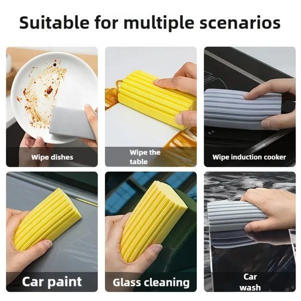 Губка для пыли Scrub Daddy Dump Duster чистящая губка для уборки ПВА Желтый SDaddy_2 фото
