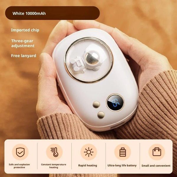 Грелка повербанк для рук Pebble Hand Warmer PowerBank NS-518 NS-518 фото