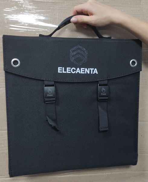 Портативная складная солнечная панель, Elecaenta 60w солнечная зарядка для ноутбука, телефона SP-60 фото