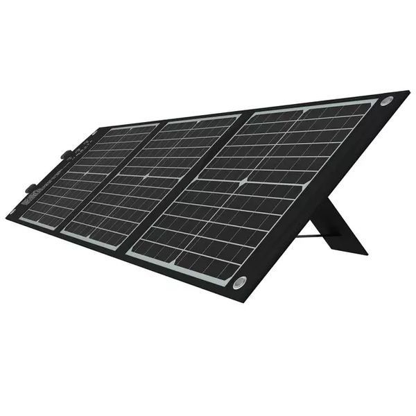 Портативная складная солнечная панель, Elecaenta 60w солнечная зарядка для ноутбука, телефона SP-60 фото