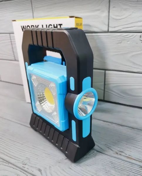 Кемпинговый переносной фонарь Work Light TS18-12 аккумуляторный с солнечной батареей LED Лампа-фонарь yd2205b фото