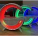 Великий нічник-світильник RGB з бездротовим заряджанням Розумний нічник лампа з Bluetooth колонкою і FM радіо RGB фото 5